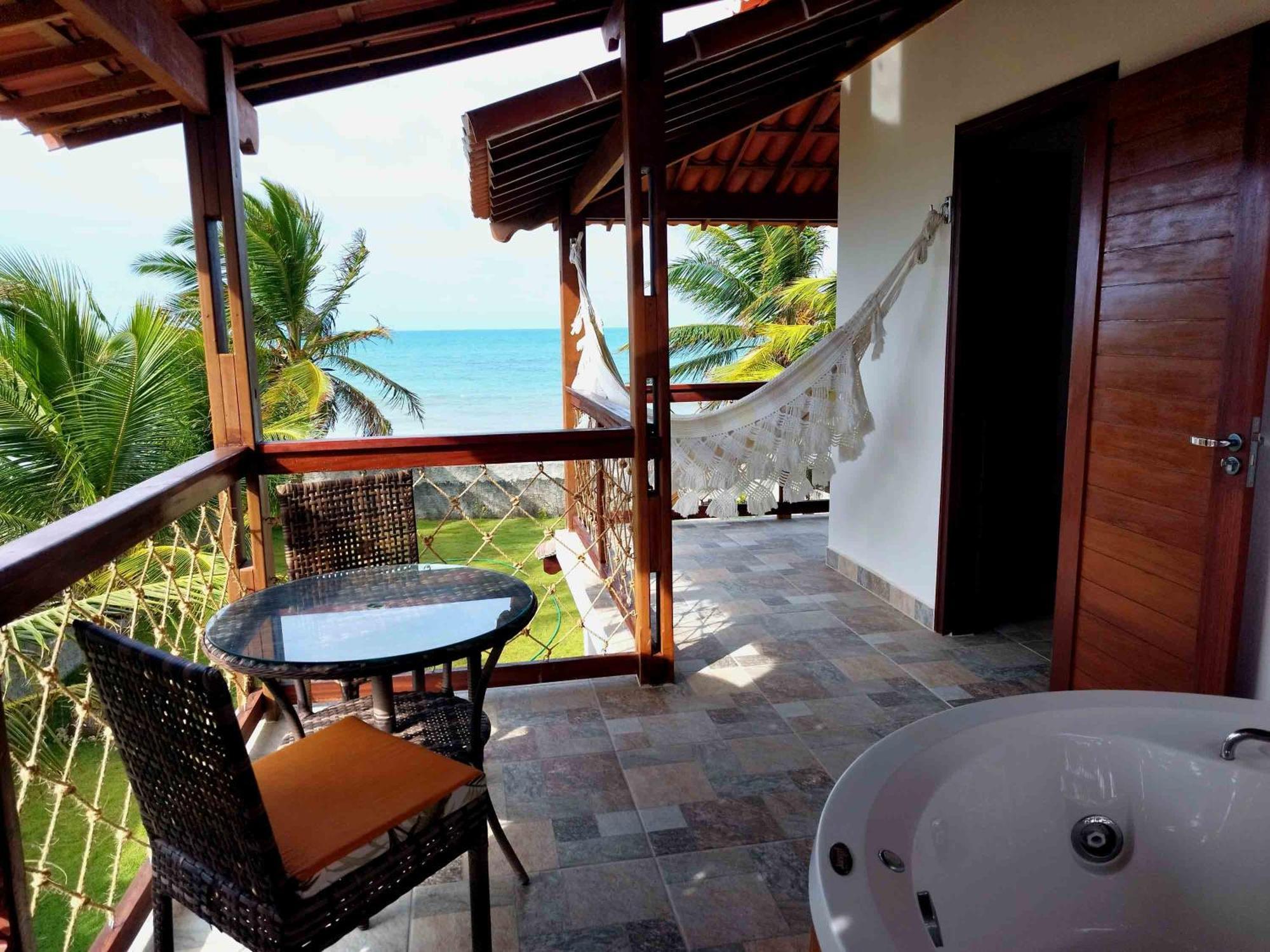 Espaco Varanda E Mar Beach Houses Sao Miguel do Gostoso Exterior photo