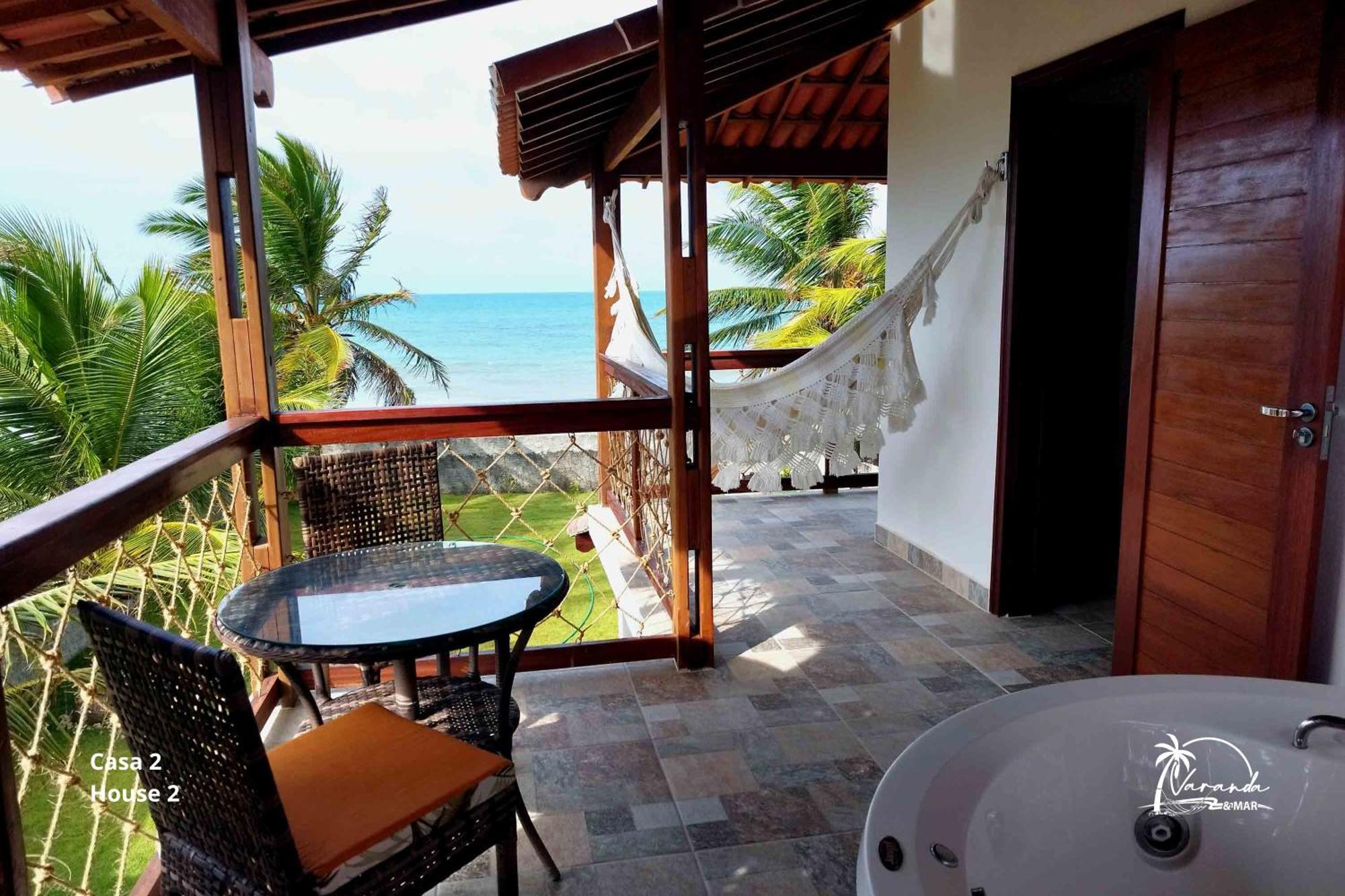 Espaco Varanda E Mar Beach Houses Sao Miguel do Gostoso Exterior photo