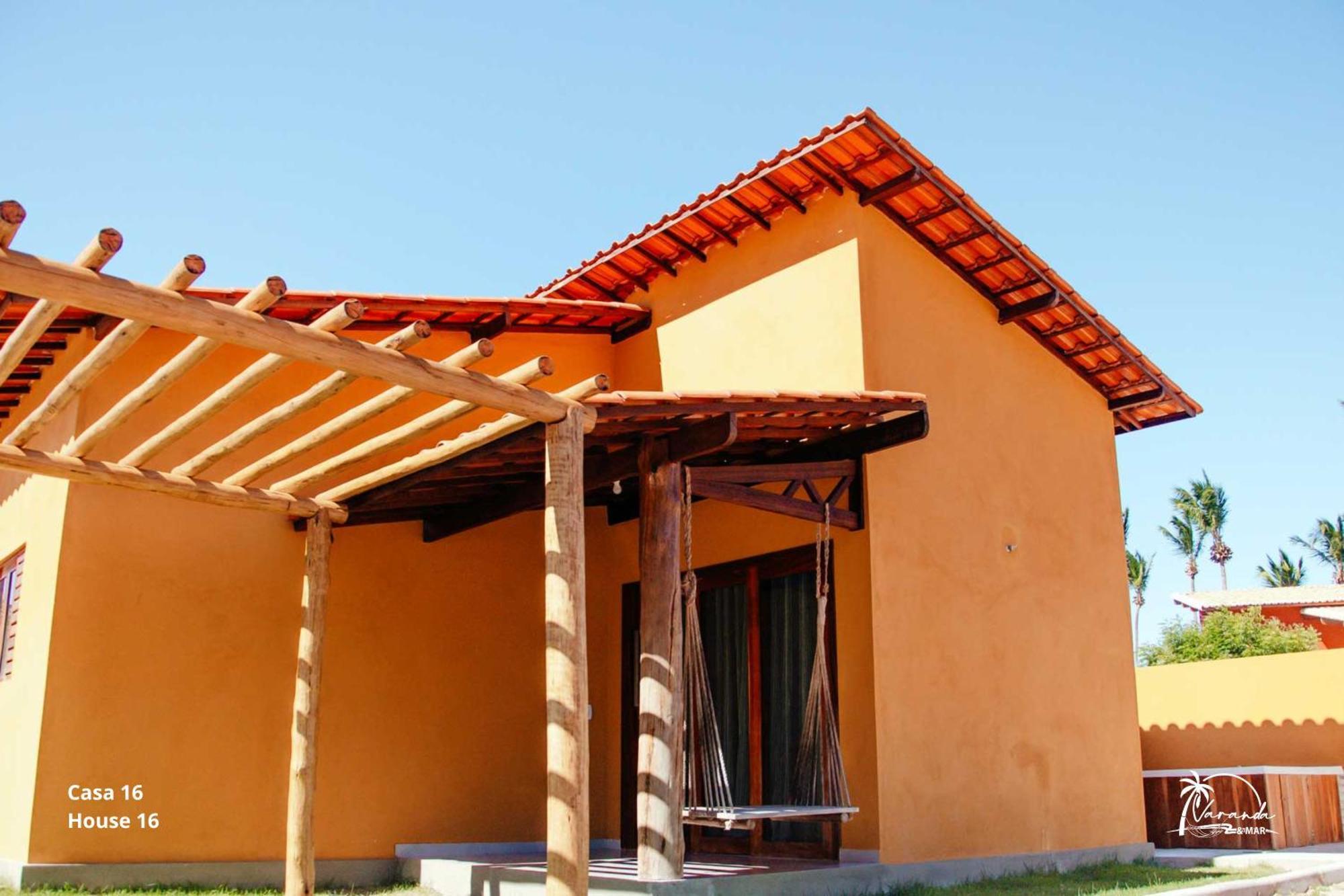 Espaco Varanda E Mar Beach Houses Sao Miguel do Gostoso Exterior photo