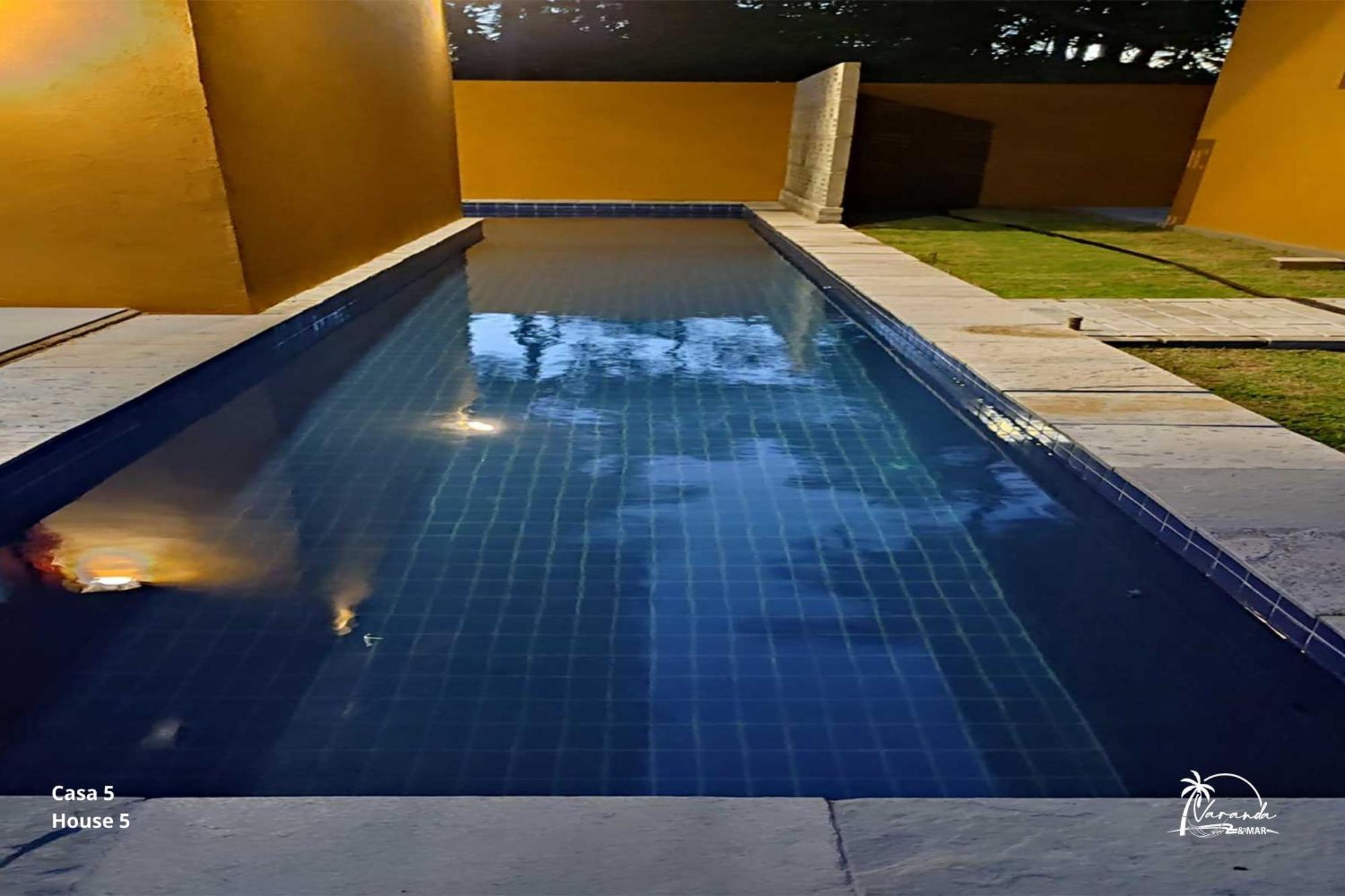 Espaco Varanda E Mar Beach Houses Sao Miguel do Gostoso Exterior photo
