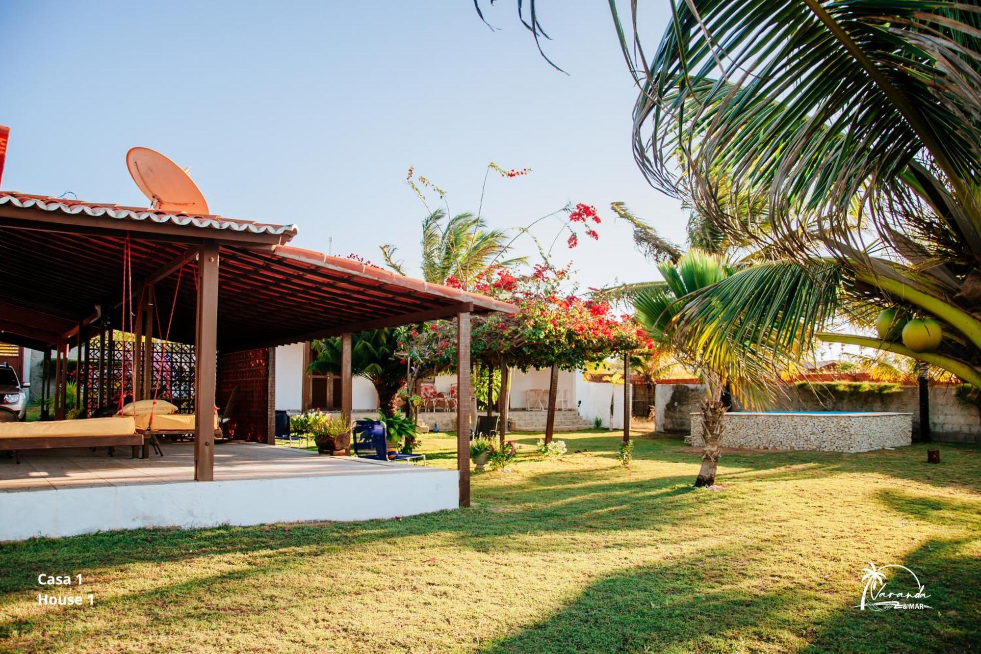 Espaco Varanda E Mar Beach Houses Sao Miguel do Gostoso Exterior photo